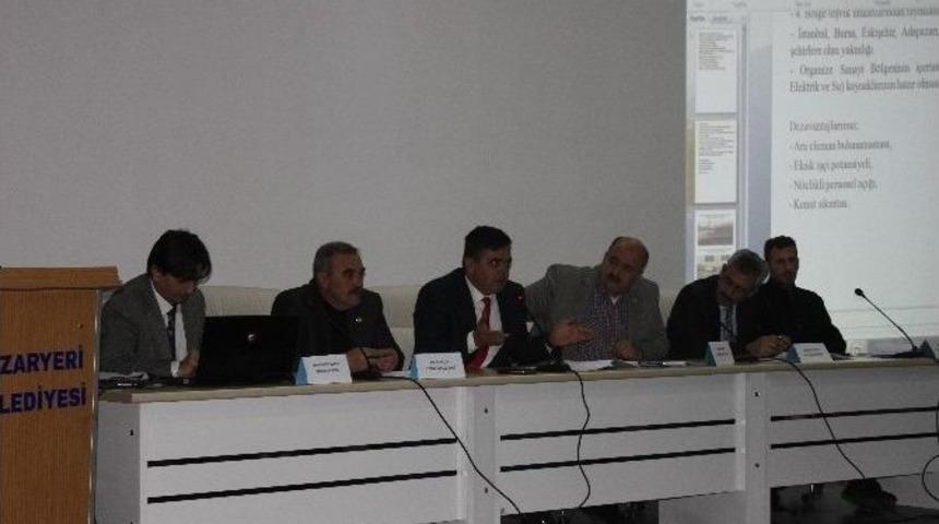 Pazaryeri İl&ccedil;esi Halk Meclisi Sanayi Komisyonu Toplandı