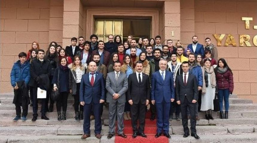 Hasan Kalyoncu Hukuk &Ouml;ğrencilerinden Ankara Gezisi