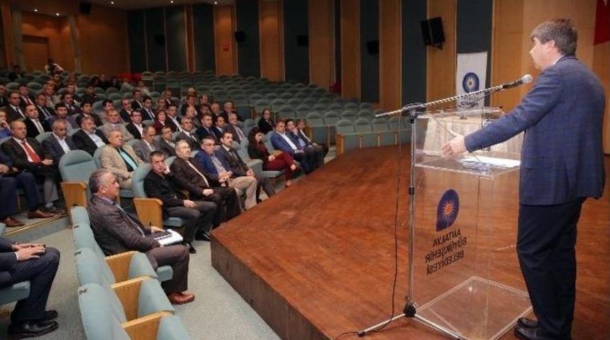 Antalya B&uuml;y&uuml;kşehir Personeline &lsquo;iletişim Ve Motivasyon&rsquo; Eğitimi