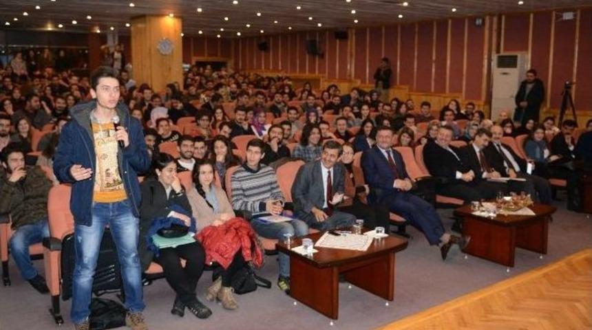 &lsquo;b&uuml; Rekt&ouml;r&uuml; Kaplan: &ldquo;&ouml;ğretim Elemanı &Ouml;ğrenci Birlikteliğini &Ouml;nemsiyoruz&rdquo;