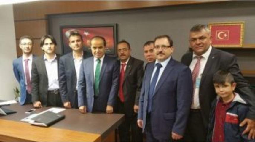 İl&ccedil;e Başkanlarından Tbmm&rsquo;ye Ziyaret