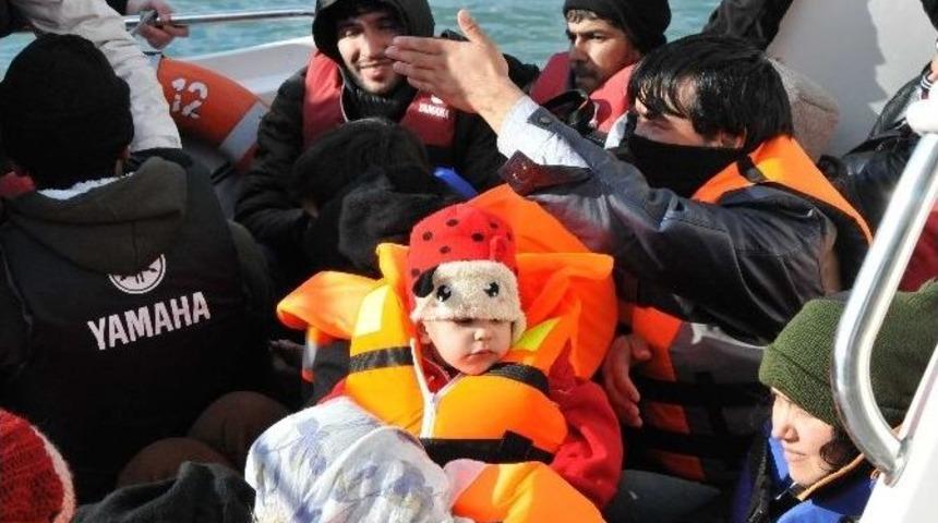 58 Sığınmacı Denizden Kurtarıldı