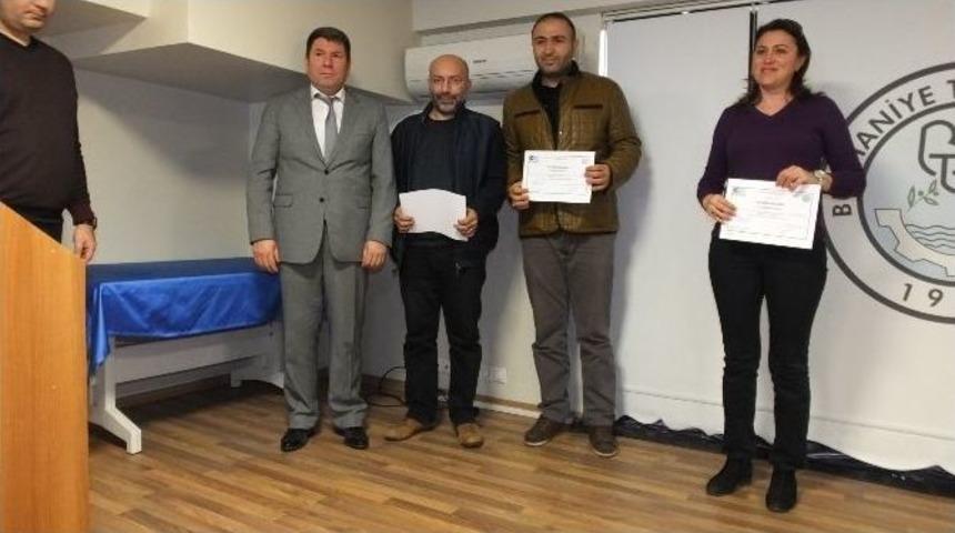 Burhaniye&rsquo;de Gen&ccedil; Girişimcilere Sertifika