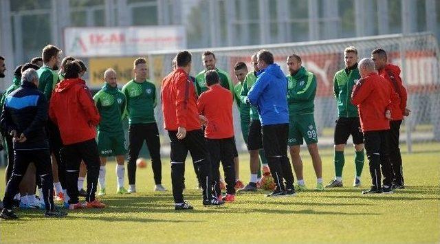 Bursaspor, Torku Konyaspor Maçına Hazır