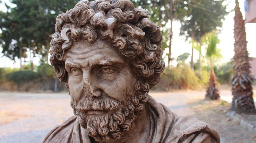 Mersin'de 1700 yıllık büst bulundu! 'Dünyadaki en seçkin eserlerden'