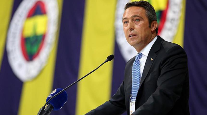 Fenerbah&ccedil;e'de halı saha krizini başkan Ali Ko&ccedil; bitirdi