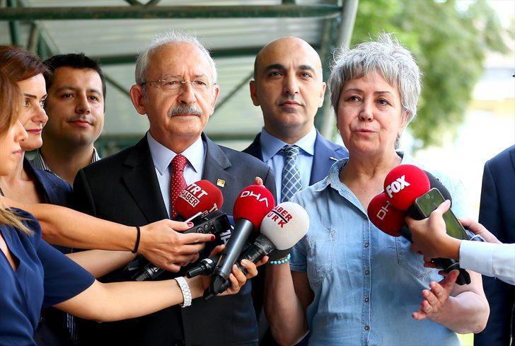 Kılıçdaroğlu, Enis Berberoğlu'nun eşini ziyaret etti G3