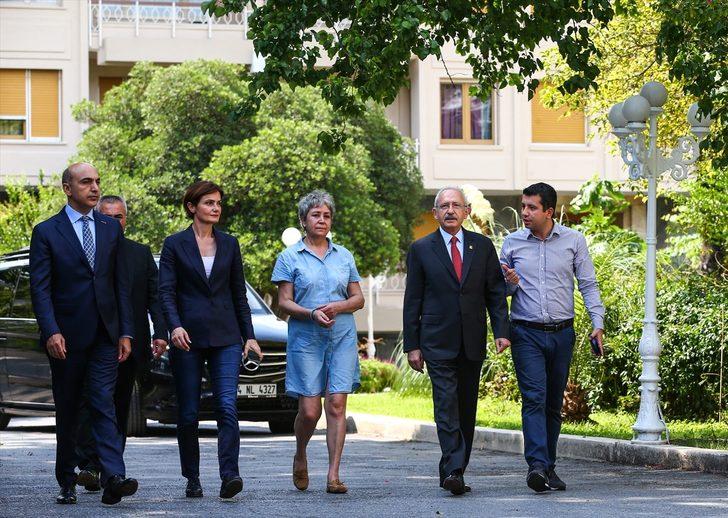 Kılıçdaroğlu, Enis Berberoğlu'nun eşini ziyaret etti G4