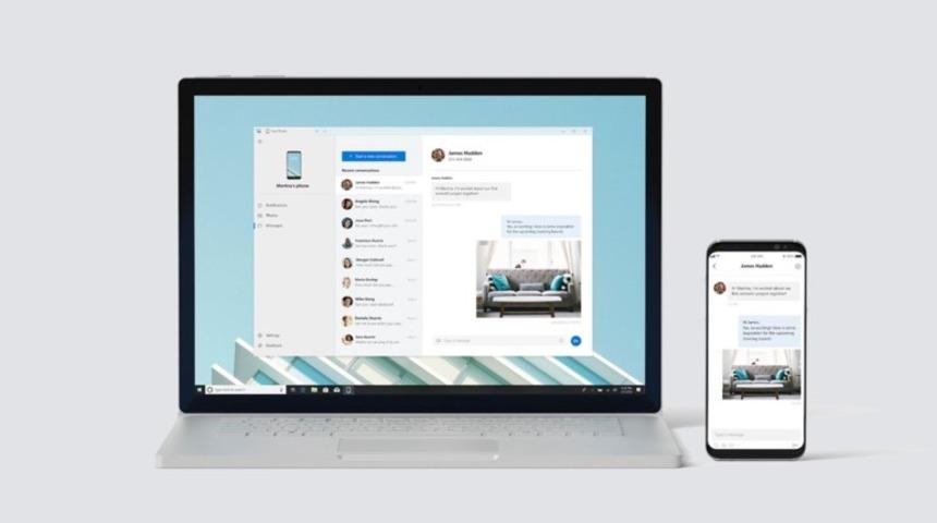 Microsoft Your Phone akıllı telefonlarınızı Windows'a taşıyacak!
