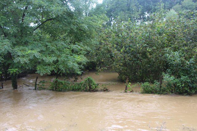 Samsun'da sağanak su baskınlarına yol açtı (2)