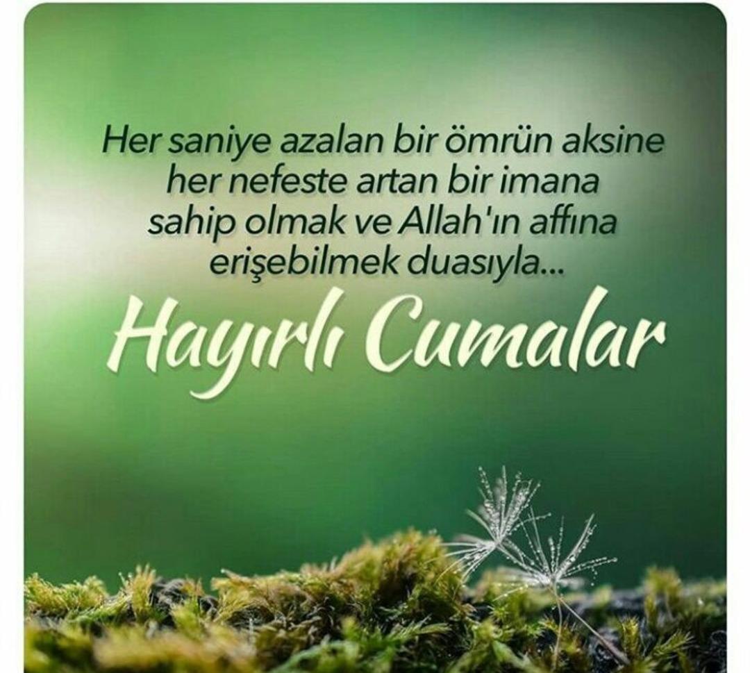 Resimli Cuma mesajları: 2018 i&ccedil;in en g&uuml;zel resimli Cuma mesajları