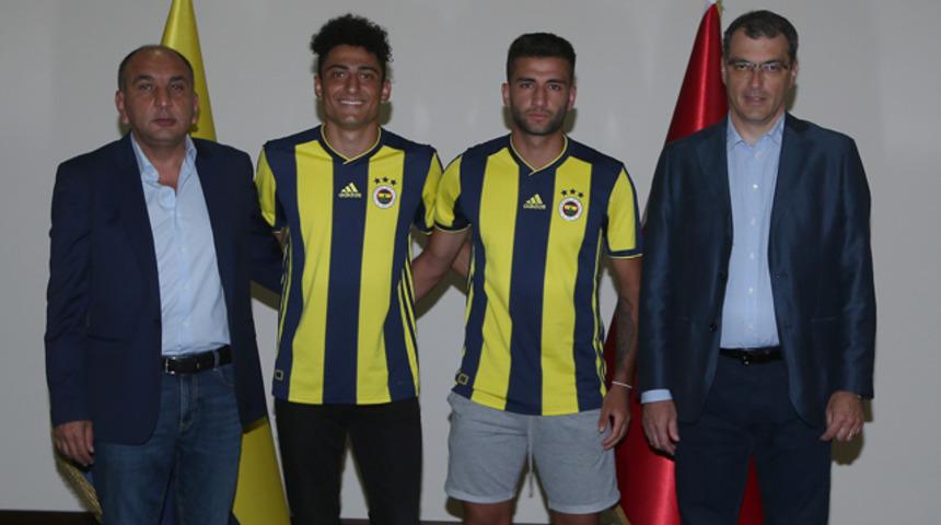 Fenerbah&ccedil;e, Abdulcebrail Akbulut ve Muhammet &Ouml;mer &Ccedil;akı ile resmi s&ouml;zleşme imzaladı