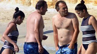 Engin Günaydın sevgilisi isteyince denize girdi!