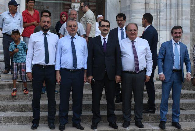 Bakan Dönmez'den Edirne'ye doğalgaz müjdesi