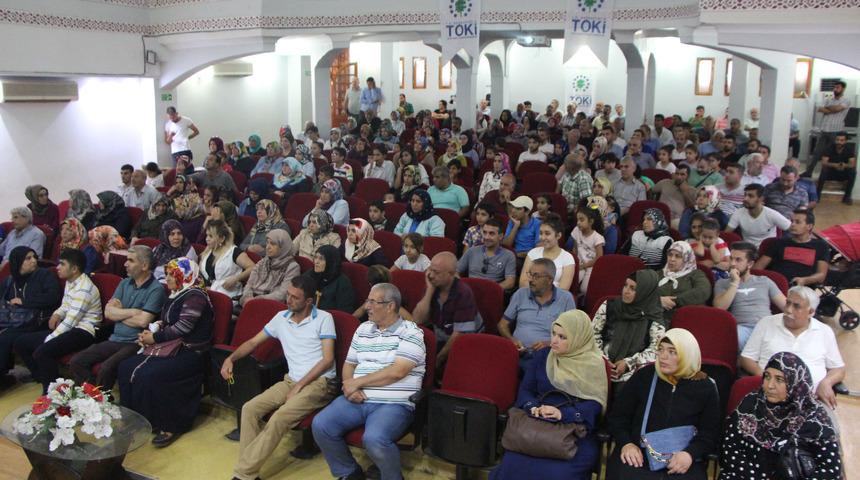 Şanlıurfa TOKİ Akebe Mahallesi'nde kuralar çekildi