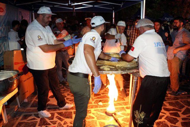 Kızıltepe'de Pişmaniye Festivali'nde izdiham 