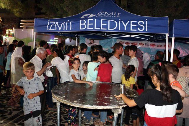 Kızıltepe'de Pişmaniye Festivali'nde izdiham 