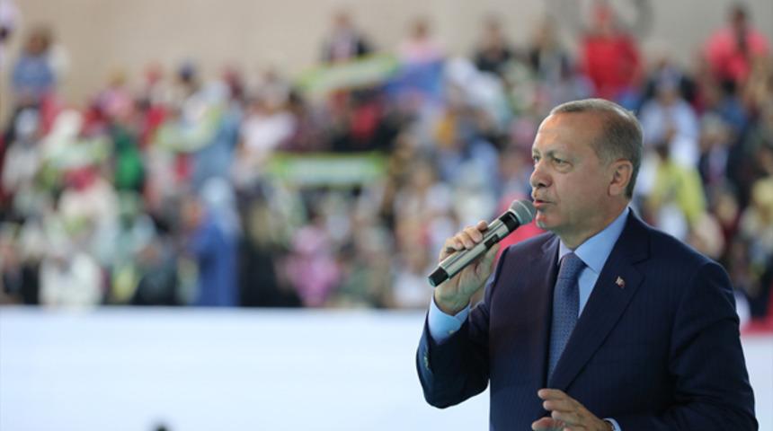 Cumhurbaşkanı Erdoğan: Ülkemizi hedeflerine ulaşmaktan hiç kimse alıkoyamayacaktır!