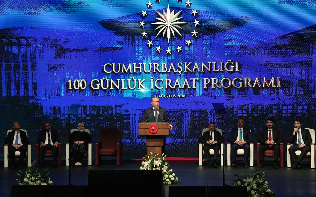 Cumhurbaşkanlığı Kabinesinin ilk "100 g&uuml;nl&uuml;k hedefi" a&ccedil;ıklandı 