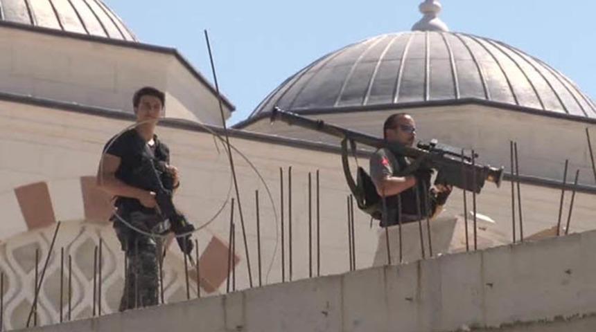 Cumhurbaşkanı Erdoğan'ın ziyaretinde dikkat çeken önlem