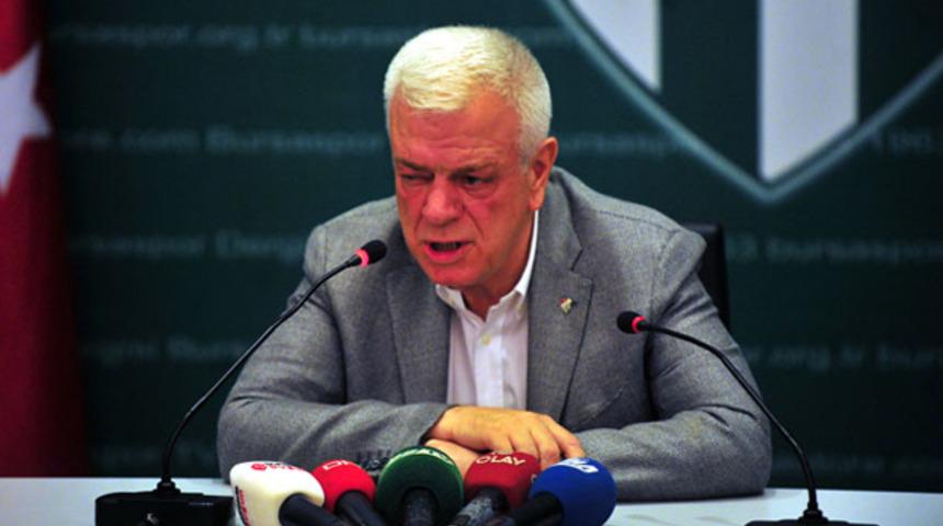 Bursaspor Başkanı Ali Ay'dan transfer m&uuml;jdesi