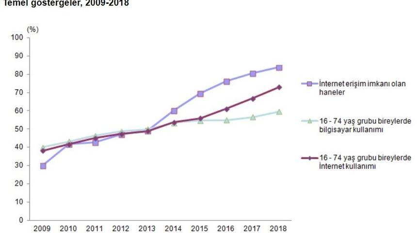İnternet üzerinden alışveriş yapma oranı erkeklerde yüzde 33.6, kadınlarda yüzde 25 oldu