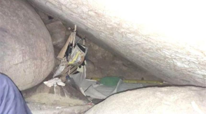 15 yıldır mağarada tutulan kadın kurtarıldı