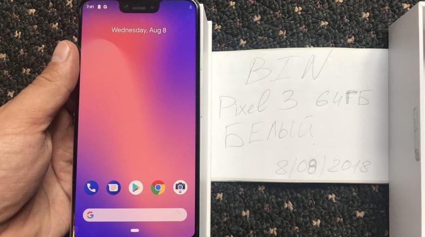 Google Pixel 3 XL ile tanışmaya hazır mısınız? Google Pixel 3 XL g&ouml;rseli ve kutu a&ccedil;ılımı internete sızdı