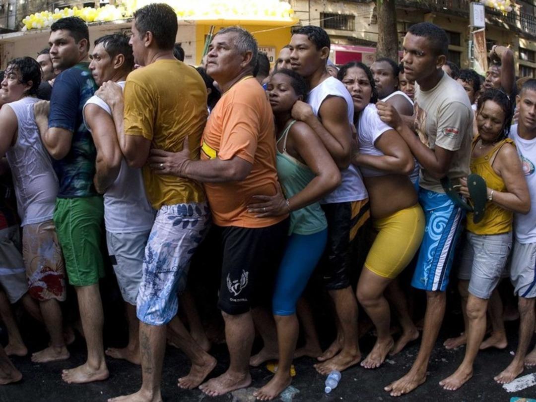 Brezilya'da bir garip an! D&uuml;nyayı şaşkına &ccedil;evirdiler