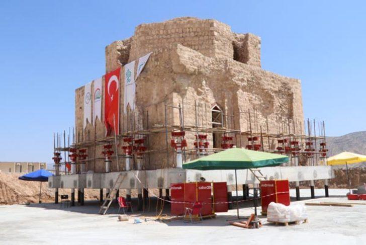 Tarihi Artuklu Hamamı yeni yerine indiriliyor!  G1