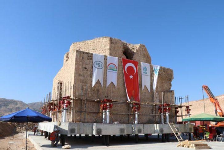 Tarihi Artuklu Hamamı yeni yerine indiriliyor!  G3