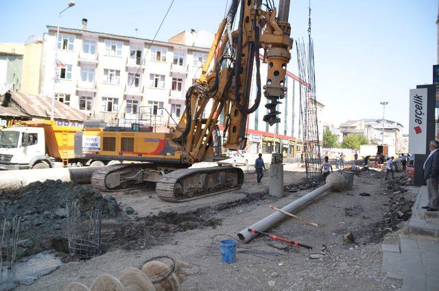 Ağrı nın ilk alt ge&ccedil;idi yapılıyor 4