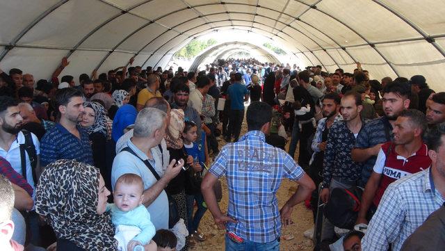 11 bin Suriyeli, bayram için ülkesine gitti