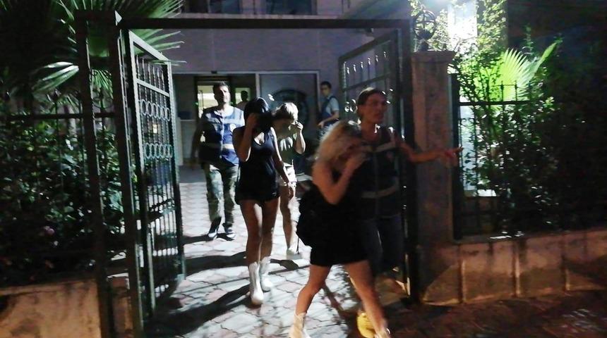Antalya'da masaj ve güzellik merkezine fuhuş baskını