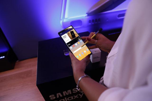 Samsung yeni ürünü Galaxy Note9’un lansmanını gerçekleştirdi