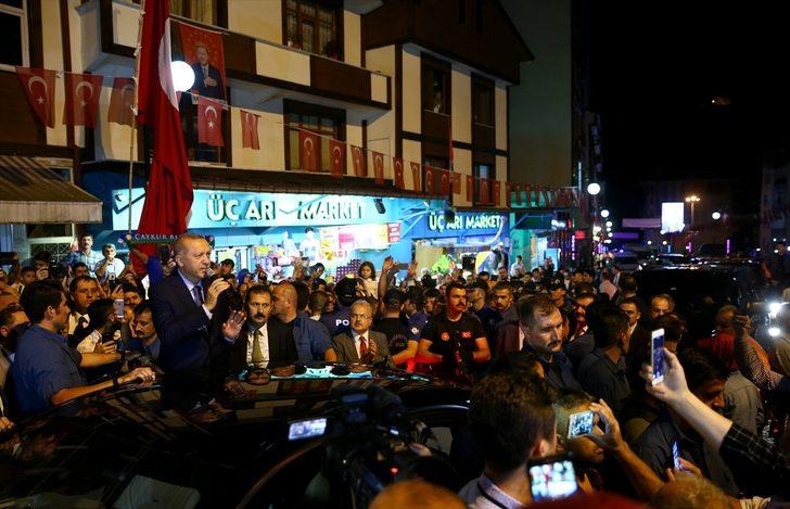 Cumhurbaşkanı Erdoğan Rize'de G5