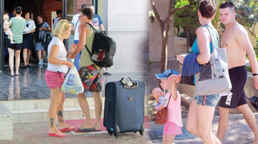 Antalya'da 4 yıldızlı otele haciz! Turistler şaşkınlıkla izledi