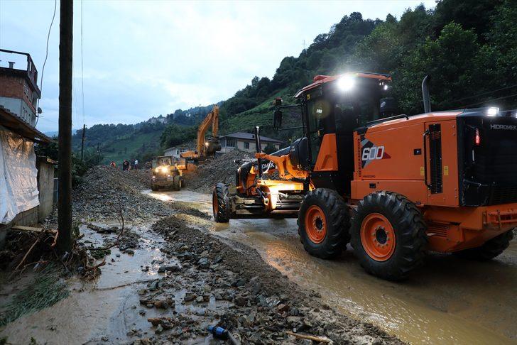 Rize'deki şiddetli yağış G1
