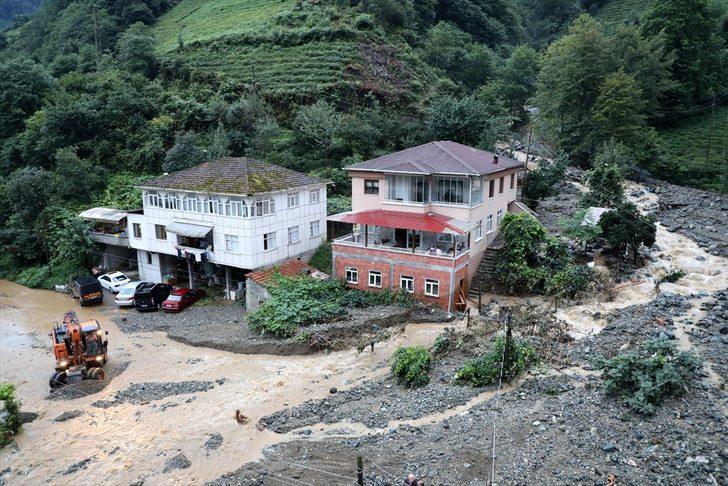 Rize'deki şiddetli yağış G2