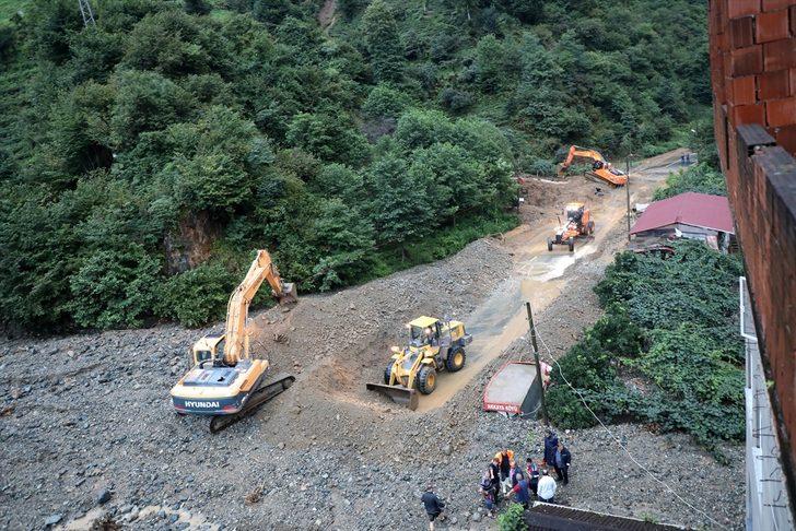 Rize'deki şiddetli yağış G4