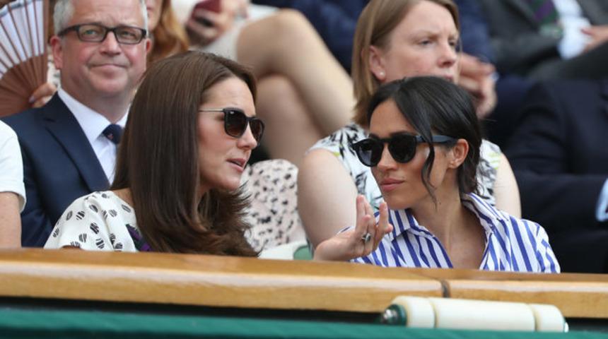 Tarafını se&ccedil;: Meghan Markle Kate Middleton'a karşı 