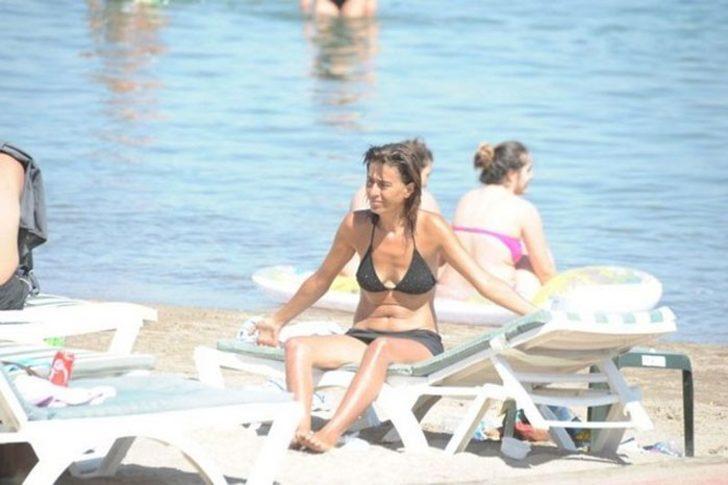 Halk plajına deveyle gitti G5