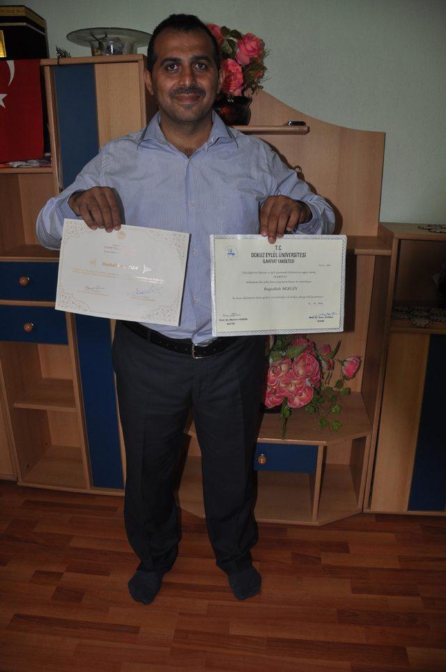 Azmedip okudu, m&uuml;ft&uuml; oldu 2