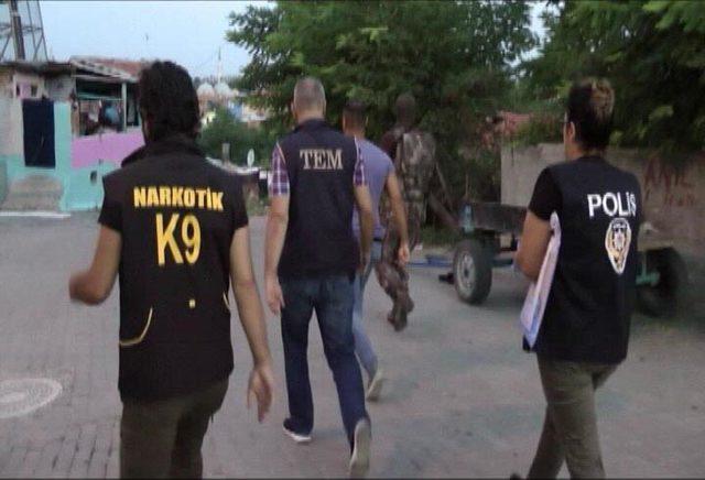 Edirne'de uyuşturucu operasyonu: 10 gözaltı