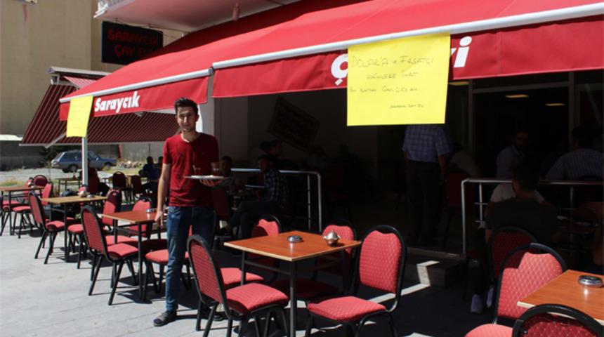 Dolara inat çay 50 kuruş