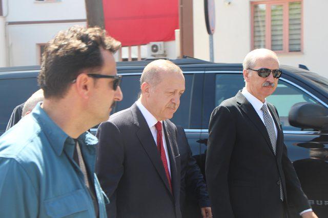 Cumhurbaşkanı Erdoğan, Ordu'da sel bölgesinde incelemelerde bulundu (3)