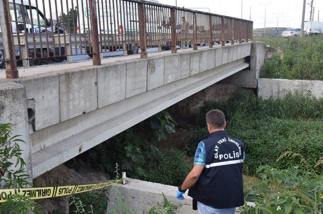 Köprü altındaki derede erkek cesedi bulundu