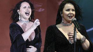 Şebnem Ferah rüzgar gibi esti! Derin dekoltesi nefes kesti!