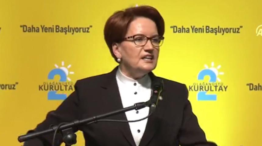 Meral Akşener yeniden genel başkan seçildi