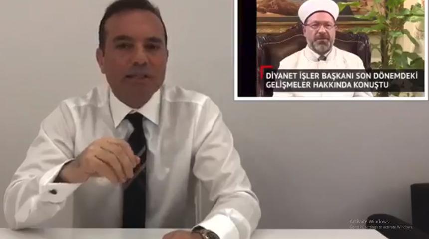 Adnan Oktar'ın firarda olan müridi Cihat Gündoğdu'dan Diyanet İşleri Başkanı’na çok ağır sözler